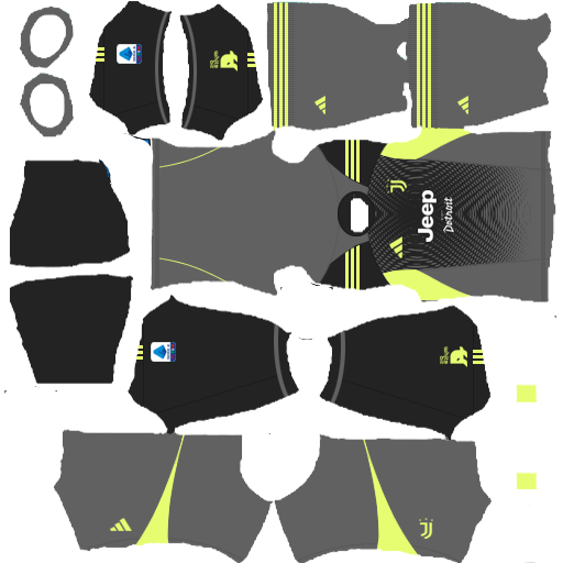 Juventus Goal Keeper Home DLS Kit