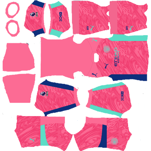 Mancheter City Goal Keeper Away DLS Kit