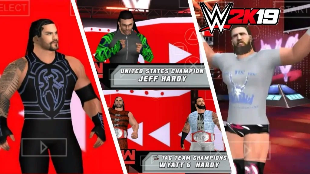 WWE 2k19 PPSSPP - PSP Iso Apk
