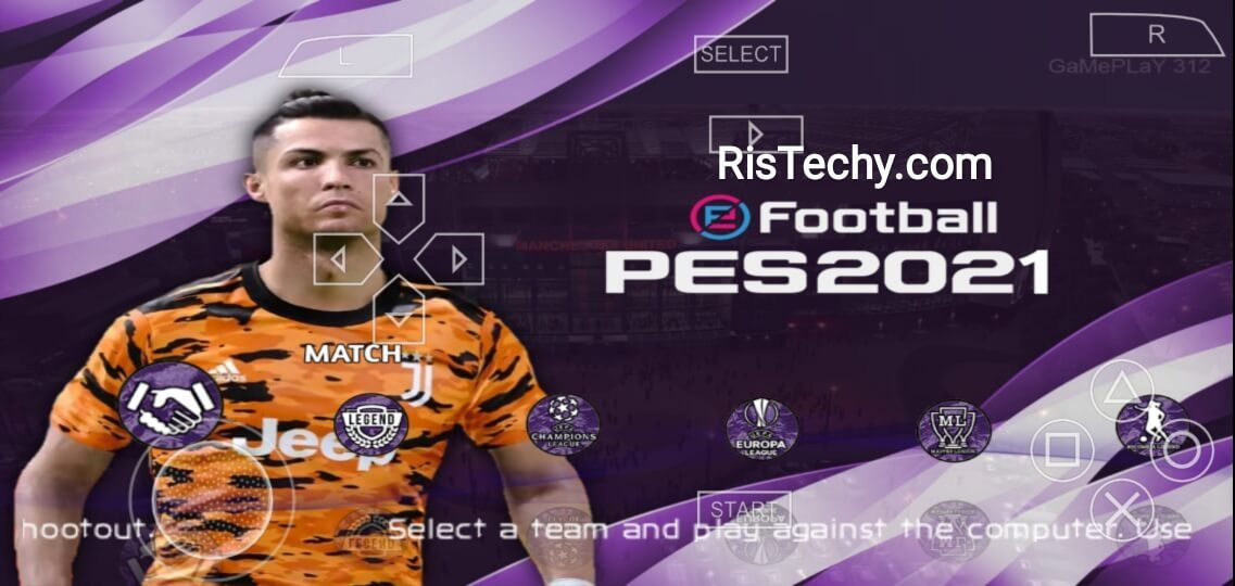 PES 2021 PPSSPP PSP Iso PS4 Camera Download Android