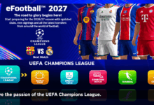 PES 2027 PPSSPP – PSP Iso PS5 Camera Download (eFootball)